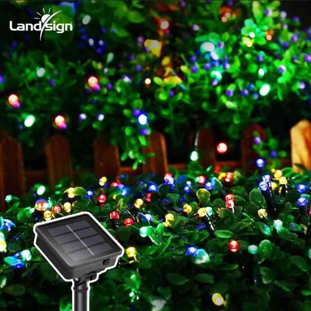 Outdoor Waterproof Holiday Dekorazzjoni Garden LED Strings Dawl