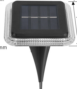 Solar Powered LED Lights Outdoor Ground