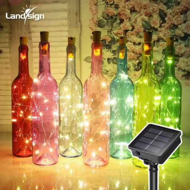 Solar Waterproof Flixkun Inbid Ipplaggja String Lights